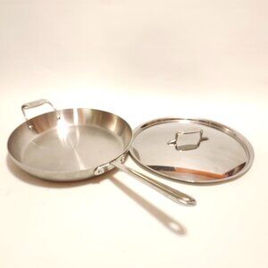 ALL CLAD Stainless w d5 Sautee Pan 13" with Lid